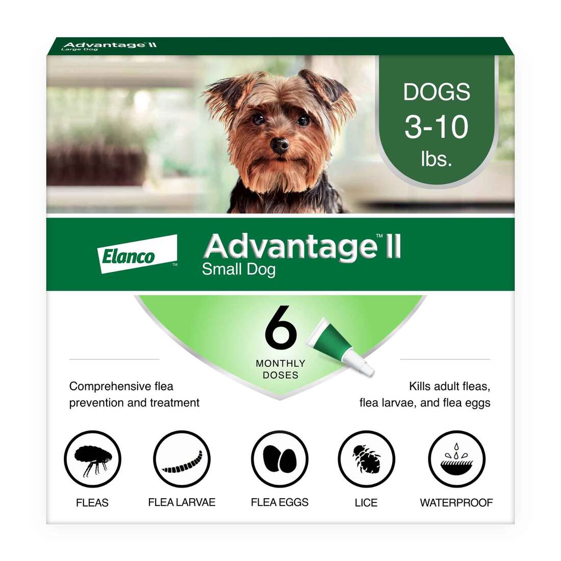 Advantage II Flea Treatment Small Dog - Image 2