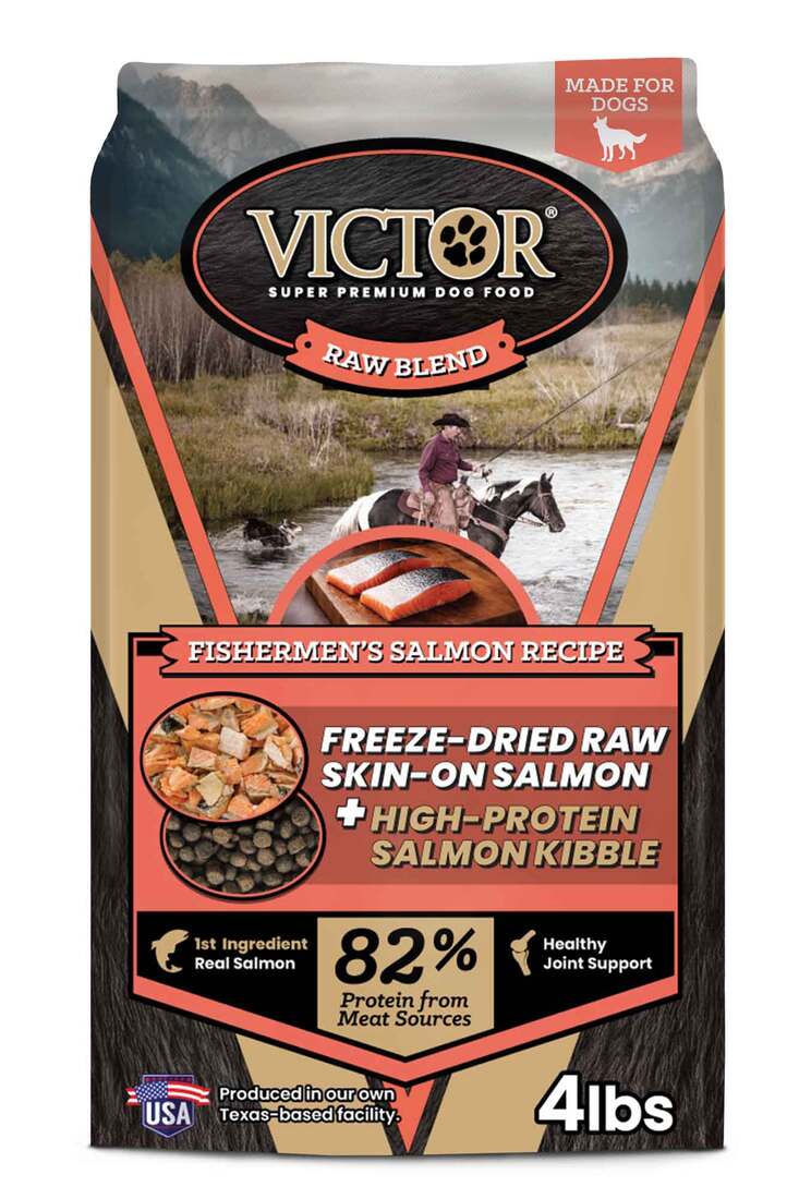 VICTOR Raw Blend Fishermen's Salmon Recipe Dry Dog Food - Image 2