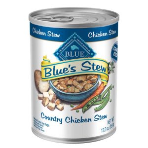 Blue Buffalo Blue's Stew Natural Wet Dog Food, Made with Natural Ingredients, Country Chicken Stew,