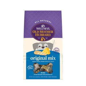 Old Mother Hubbard Classic Original Assortment Biscuits Baked Dog Treats, Mini