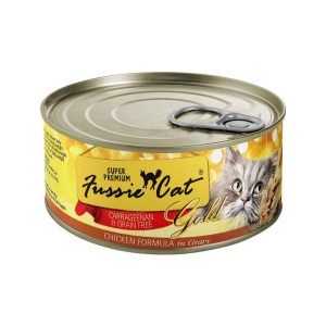 Fussie Cat Super Premium Natural Wet Cat Food, Grain Free Chicken Formula in Gravy, 2.82 Ounces