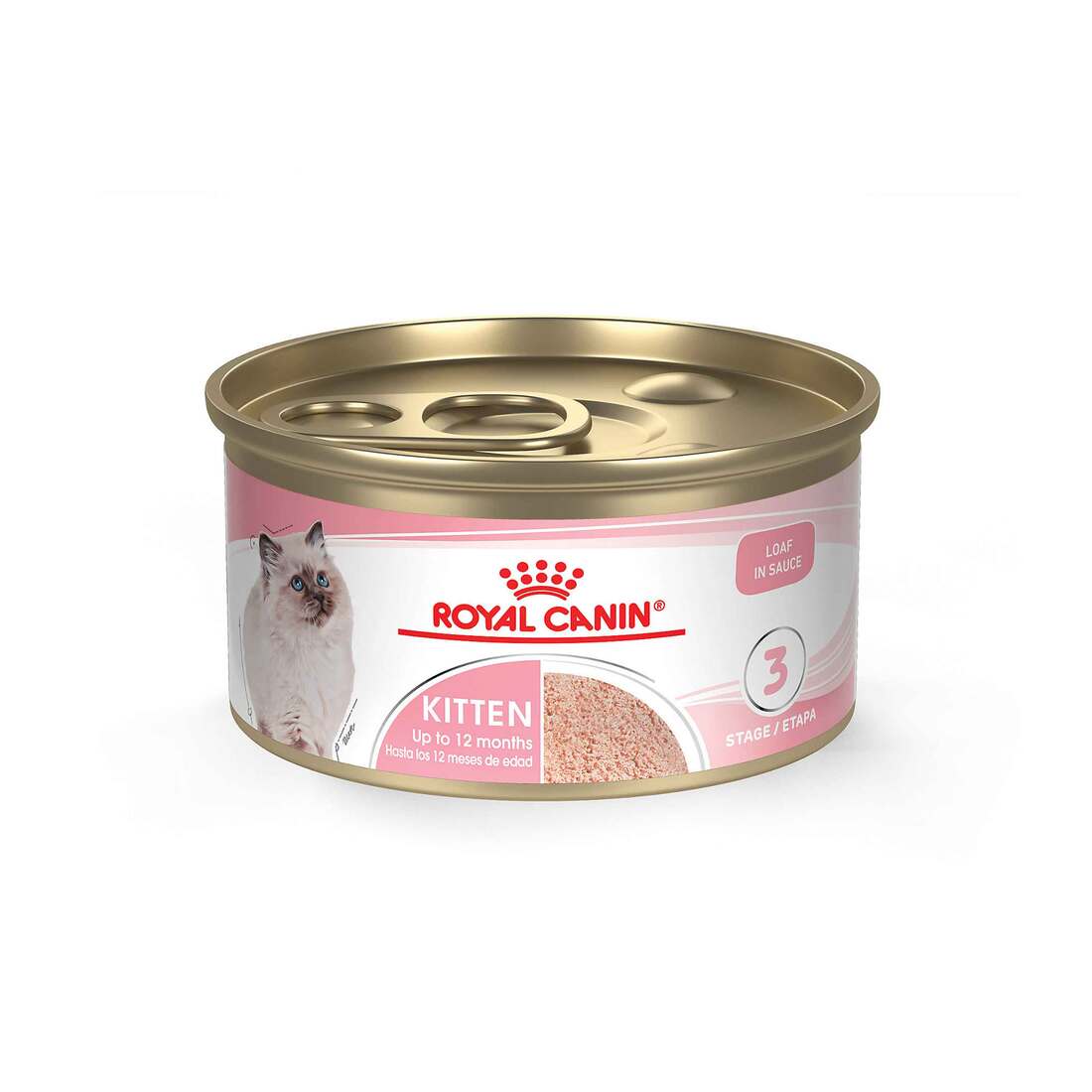 Royal Canin? Feline Health Nutrition? Kitten Loaf In Sauce Wet Cat Food, 3 Ounces?
