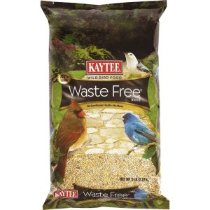 Kaytee Waste Free Blend Wild Bird Food, 5 Pounds