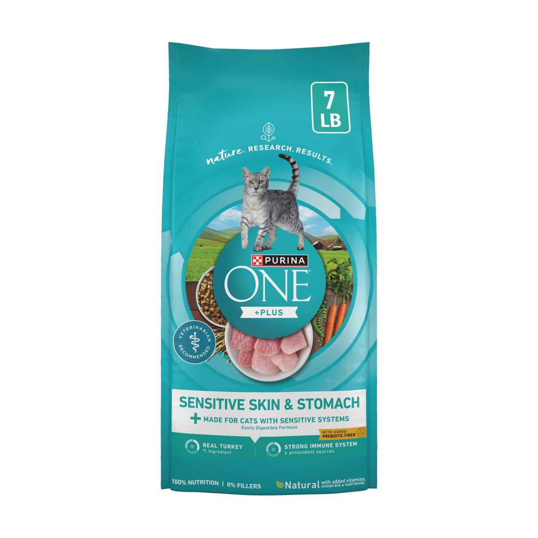 Purina ONE Sensitive Systems Adult Premium Cat Food - Image 2