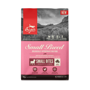 ORIJEN® Small Breed Dry Dog Food, Grain Free, High Protein, Fresh & Raw Animal Ingredients, 4 Pounds