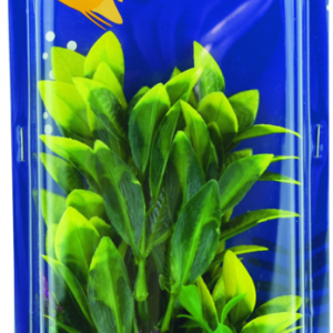 Fins First Plastic Plant Green, Yellow And Purple, 3 Piece
