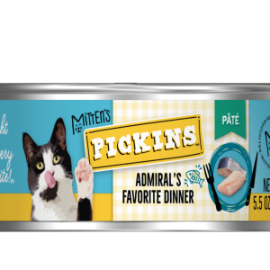 Mitten's Pickins Pat?? Admiral's Favorite Dinner Wet Cat Food, 5.5 Ounces