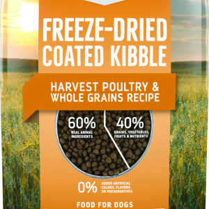 Redford Naturals Freeze-Dried Coated Kibble Dry Dog Food, Harvest Poultry & Whole Grains Recipe