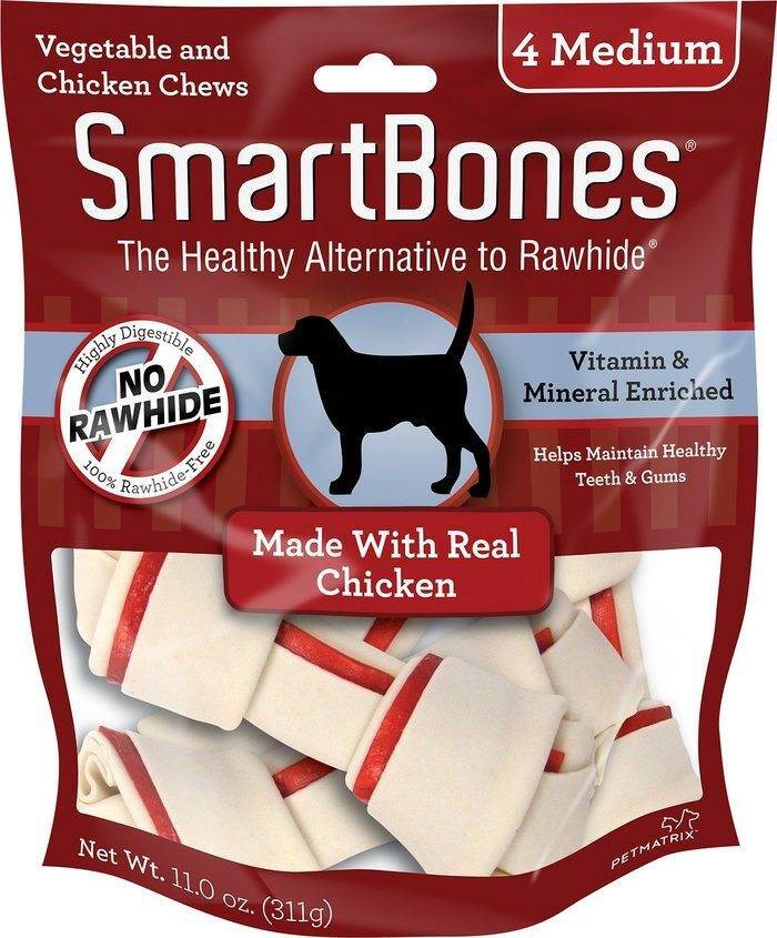 SmartBones Chicken Medium Chews, 4 Pack