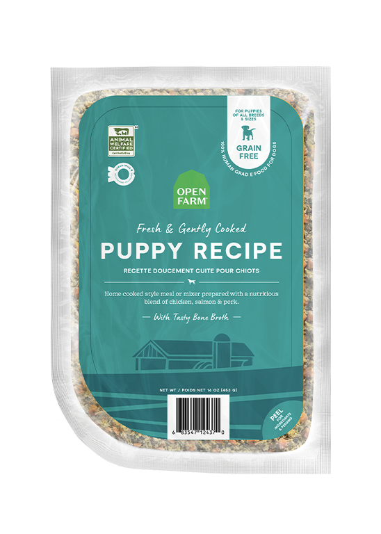 Open Farm Frozen Gently Cooked Dog Food, Puppy, Chicken, 16 Ounces - Not Available For Delivery