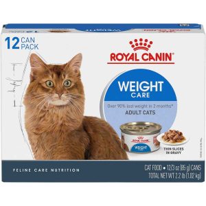 Royal Canin® Feline Care Nutrition™ Wet Cat Food, Weight Care Thin Slices In Gravy (12), 3 Ounces