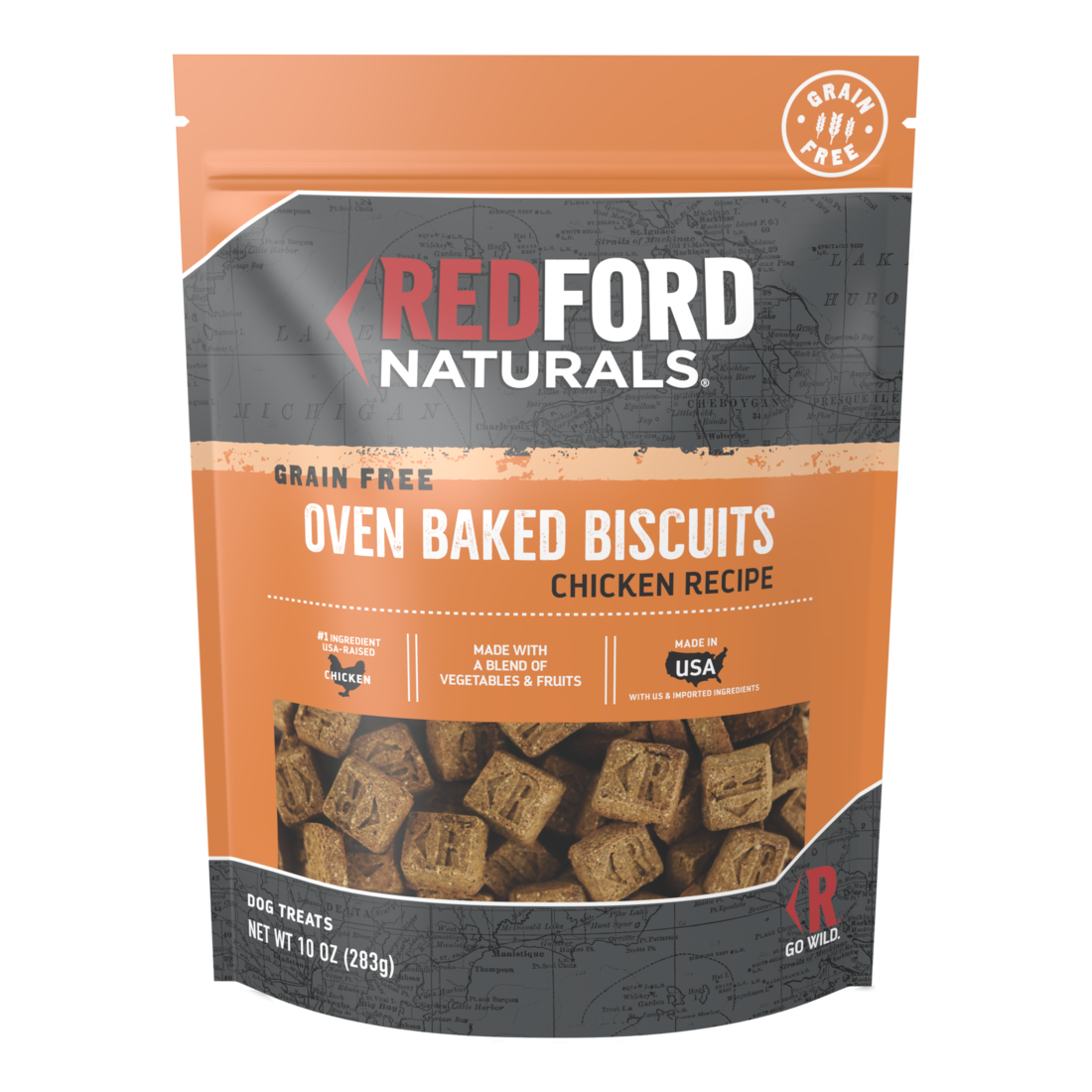 Redford Naturals Grain Free Chicken Recipe Biscuits Dog Treat