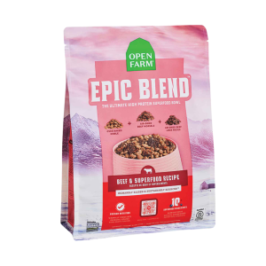 Open Farm Epic Blend Dry Dog Food, Beef 18 Pounds