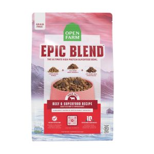 Open Farm Epic Blend Beef & Superfood Grain-Free Dry Dog Food, 3.5 Pounds