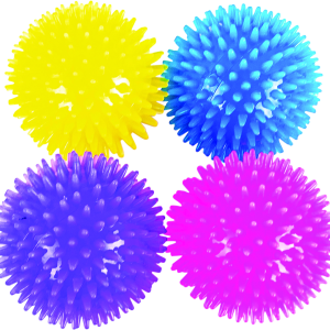 Play On Dog Toy Light Up Spike Ball, Assorted