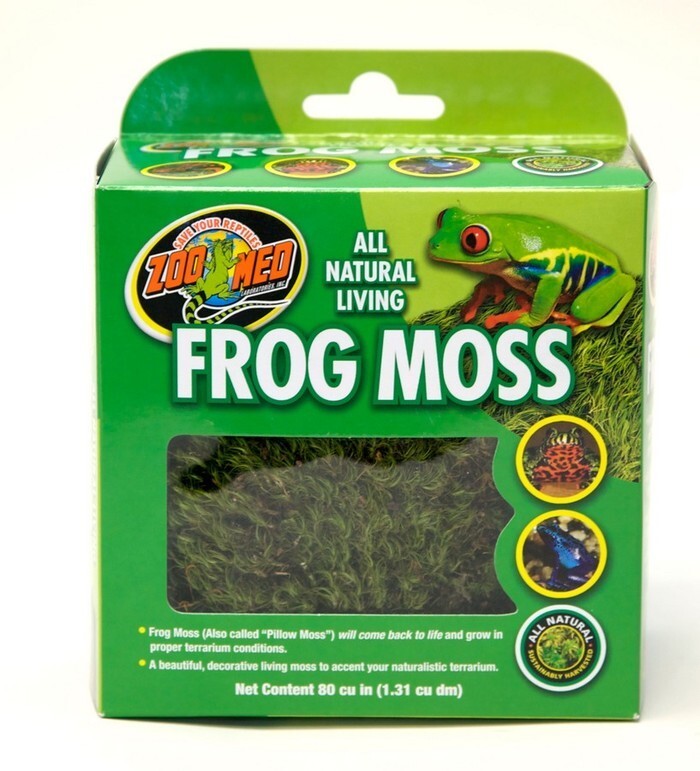 Zoo Med All Natural Frog Moss, 80 Cubic Inches