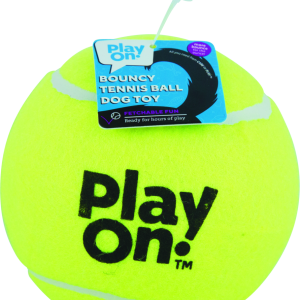 Play On Dog Toy, Tuff Tennis Ball, Unscented, 4 Inches