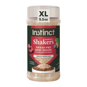 Instinct Raw Boost Shakers Beef Freeze-Dried Dog Food Topper