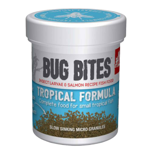 Fluval Bug Bites Tropical Fish Small Granules, 1.59 Ounce