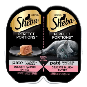 Sheba Perfect Portions Delicate Salmon Entree Cat Food, 2.65 Ounces