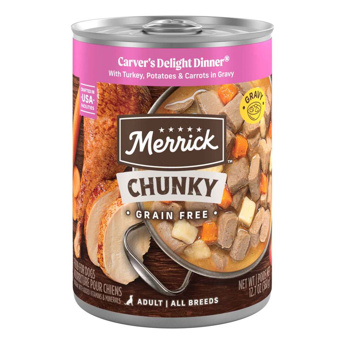 Merrick Chunky Grain Free Wet Dog Food - Image 3