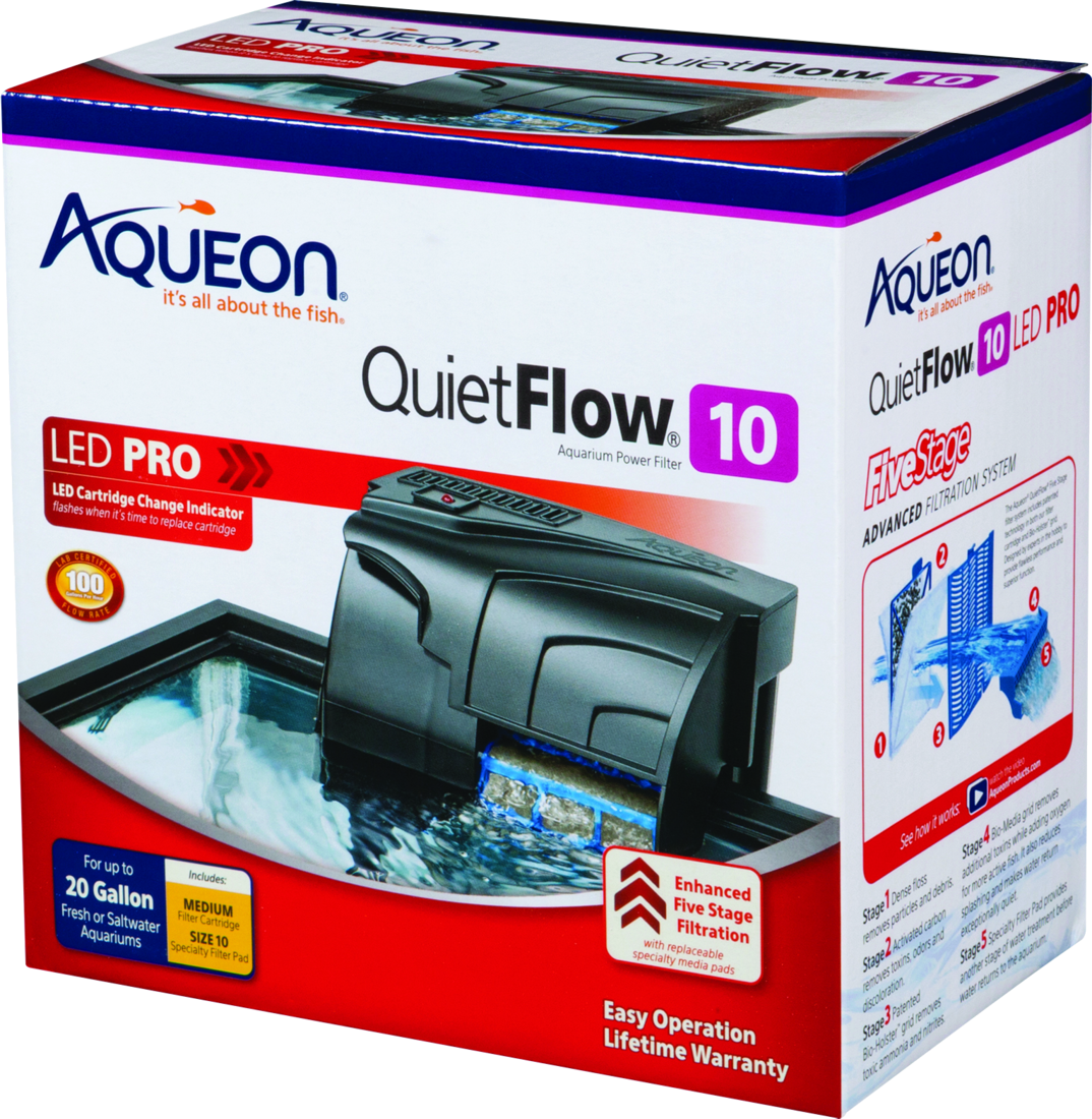 Aqueon Quiet Flow 10 LED PRO Filter
