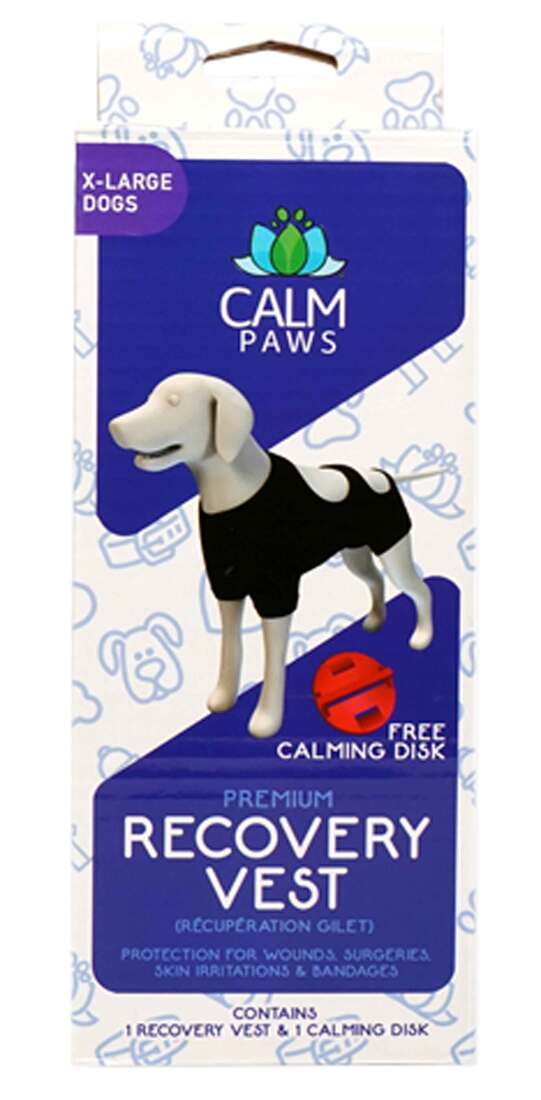 Calm Paws Calming Recovery Vest With Disc - Image 5