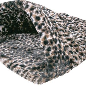 Play On Cat Bed Crinkle Leopard