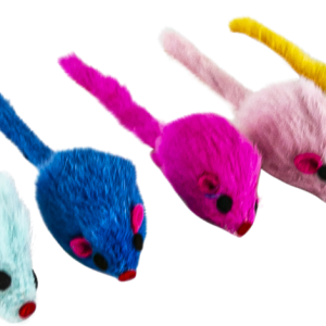Play On Cat Toy Tiny Mice, 6 Pack