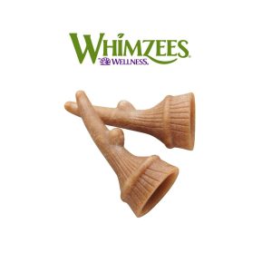 WHIMZEES by Wellness Occupy Antler Medium Breed Dental Dog Treats, 1 Count