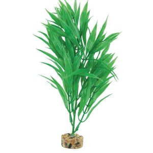 Fins First Plastic Plant Green, Medium