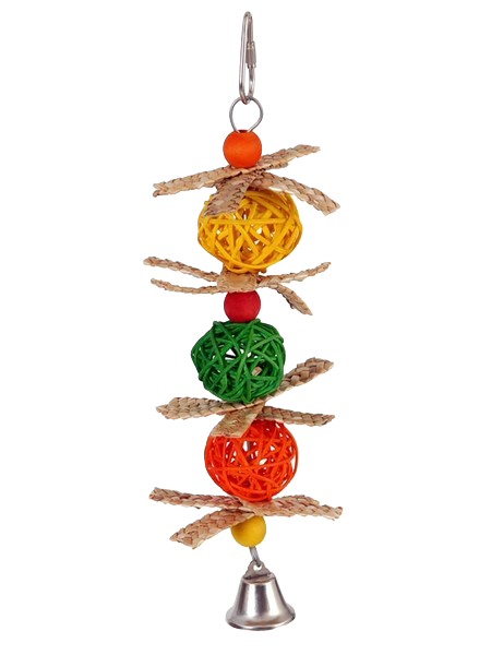 Play On Bird Toy Spin and Chew, Large