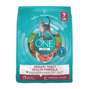Purina ONE High Protein Dry Cat Food, +Plus Urinary Tract Health Formula - 7 Pound Bag