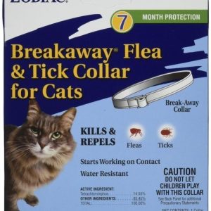 Zodiac Breakaway Flea & Tick Collar for Cats, 7 Months