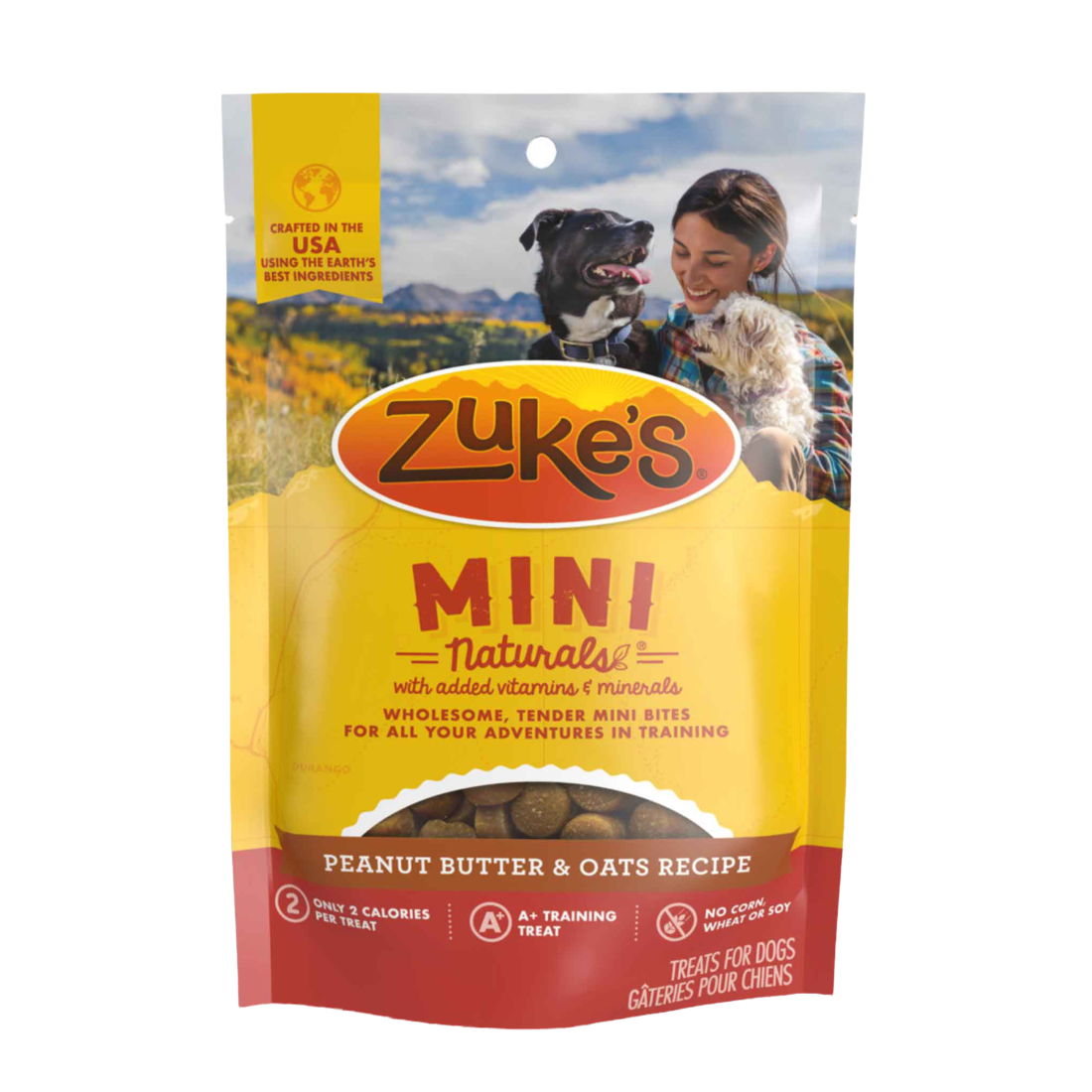 Zuke's Mini Naturals Training Dog Treats Peanut Butter - Image 2