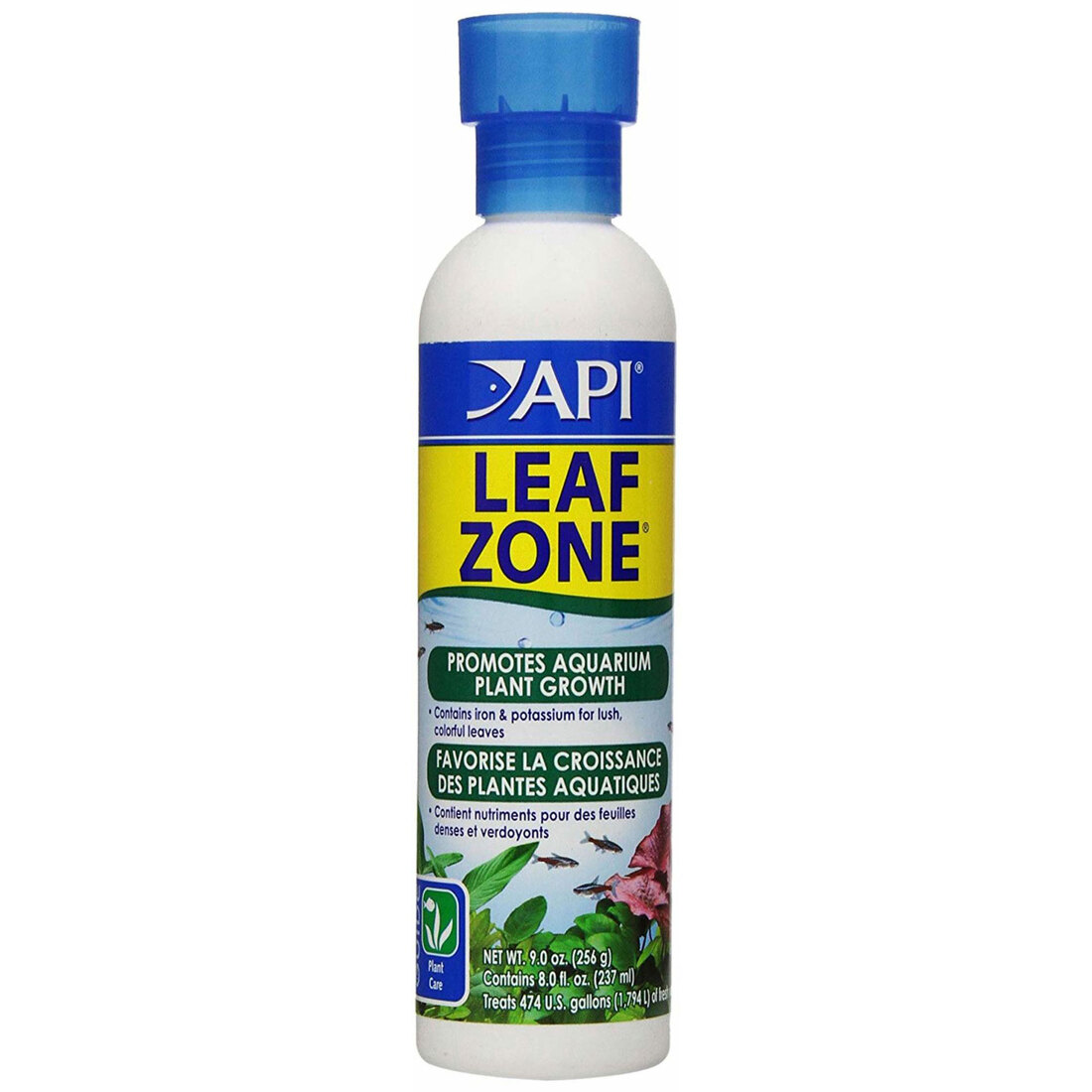 API Leaf Zone Freshwater Aquarium Plant Fertilizer 8-Ounce Bottle