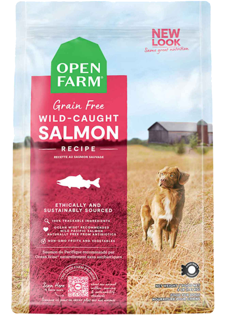 Open Farm Dry Dog Food, Grain Free Wild-Caught Salmon - Image 2