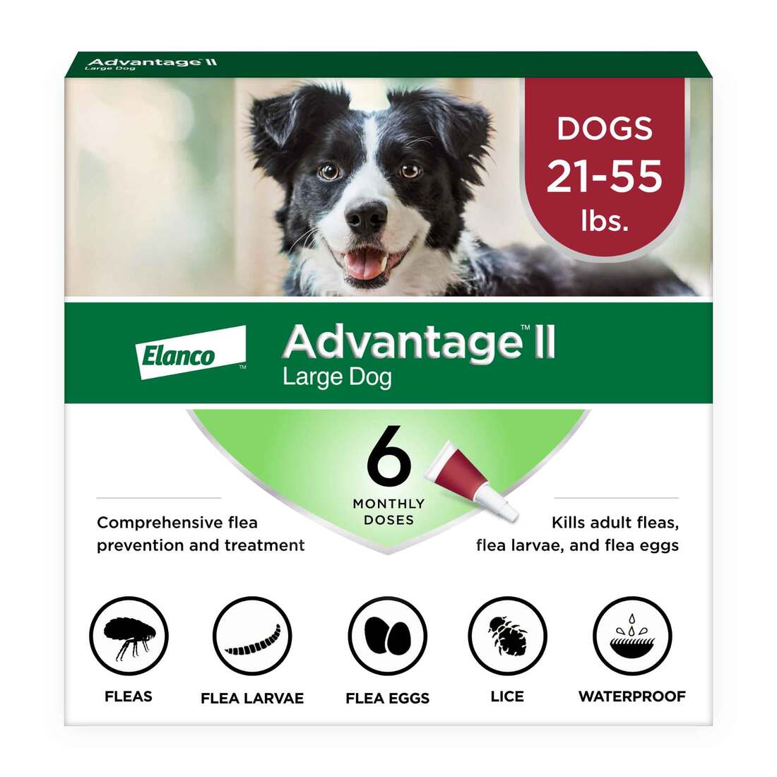 Advantage II Flea Treatment Large Dog - Image 2