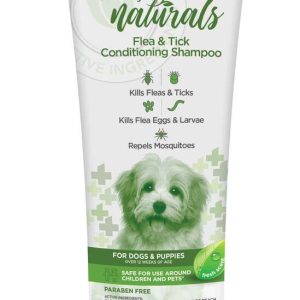 Vetality Flea/Tick Naturals Dog Shampoo, 8 Ounces