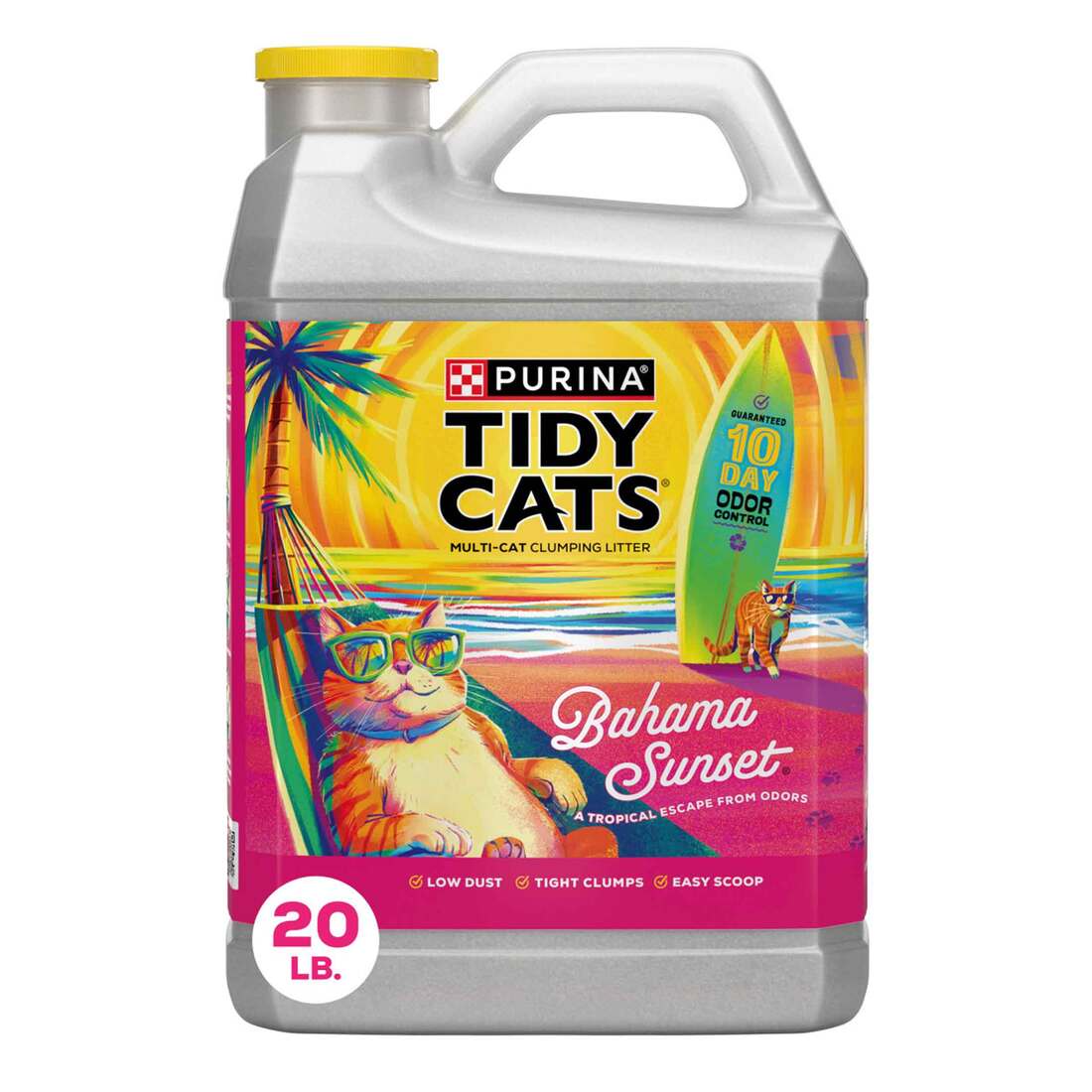 Purina Tidy Cats Bahama Sunset Scented Clumping Cat Litter - Image 2