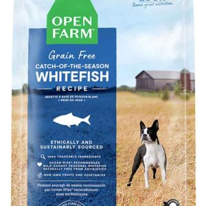 Open Farm Catch-Of-The-Season Grain Free Kibble Dry Dog Food, Whitefish, 22 Pounds