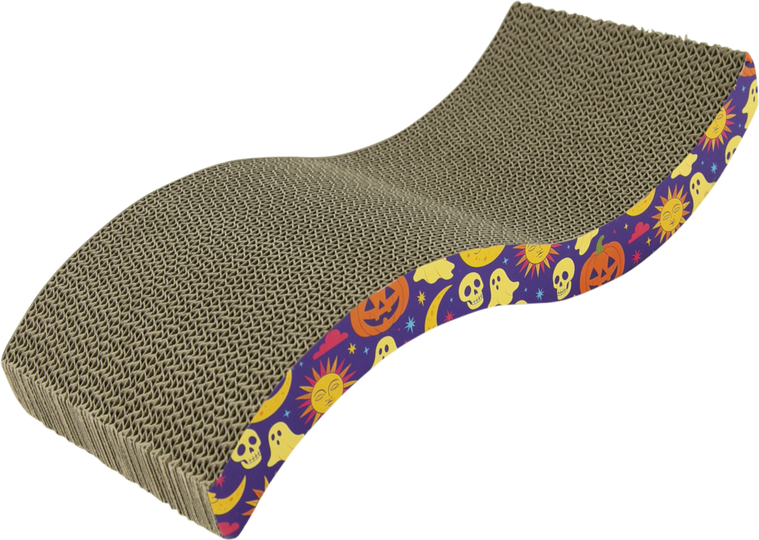 Play On Wave Scratcher Halloween Cat Toy