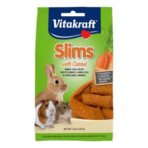 Vitakraft Rabbit Slims with Carrot, 1.76 Ounces
