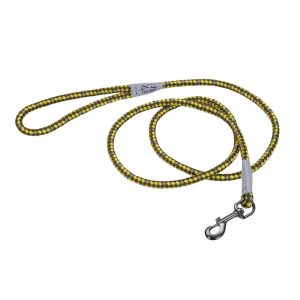 K9 Explorer® Reflective Braided Rope Snap Dog Leash, Goldenrod, 06'