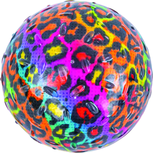 Play On Spring/Summer Dog Toy TPR Bone Leopard