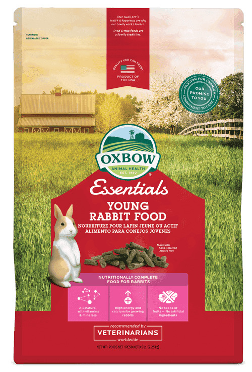 Oxbow Essentials Young Rabbit Food, 5 Pounds