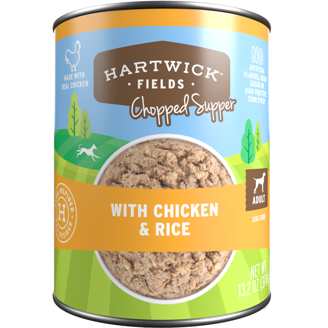 Hartwick Fields Adult Chopped Supper Wet Dog Food, 13.2 Ounces - Image 3