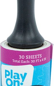 Play On Travel Size Lint Roller, 30 Sheets