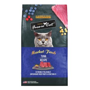 Fussie Cat Dry Cat Food, Market Fresh Tuna, 3.5 Pounds