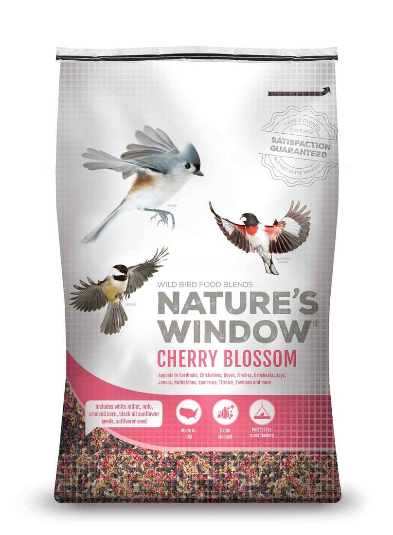 Nature's Window Cherry Blossom Wild Bird Food, 36 Pounds